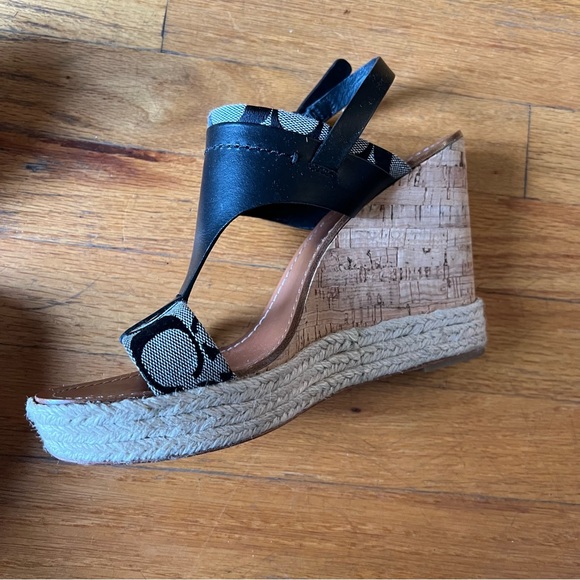 Coach Mendez Sandals Navy 8.5 - Picture 6 of 10